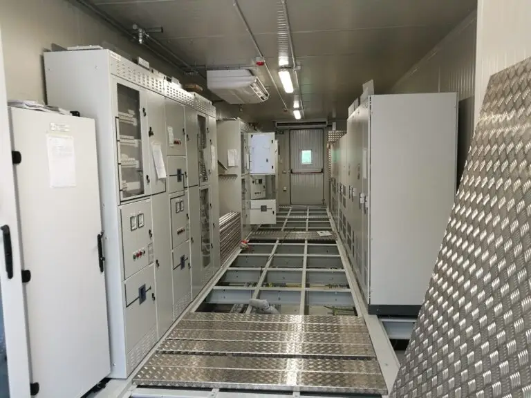 Spegnimento gas in container