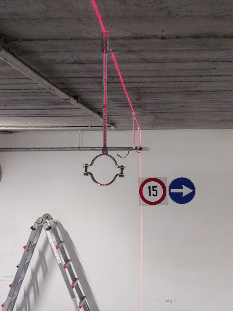 Installazione tubazione idranti autorimessa
