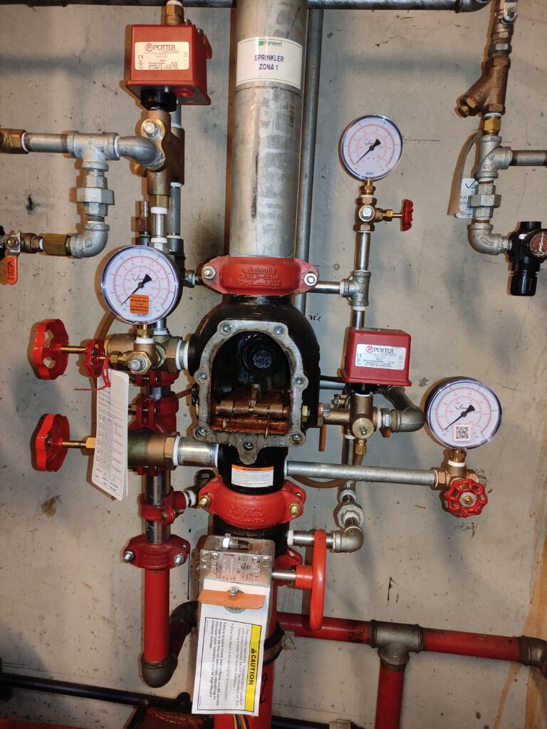 Controllo valvola sprinkler