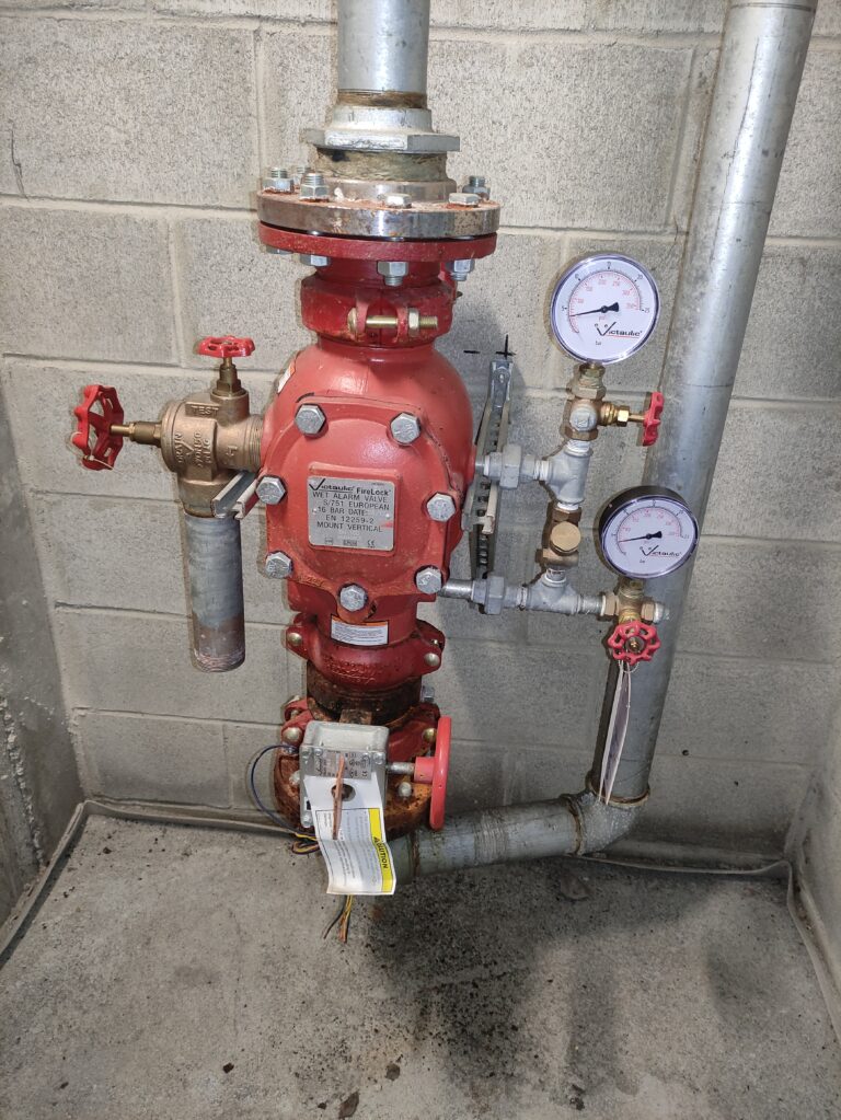 Controllo impianto sprinkler