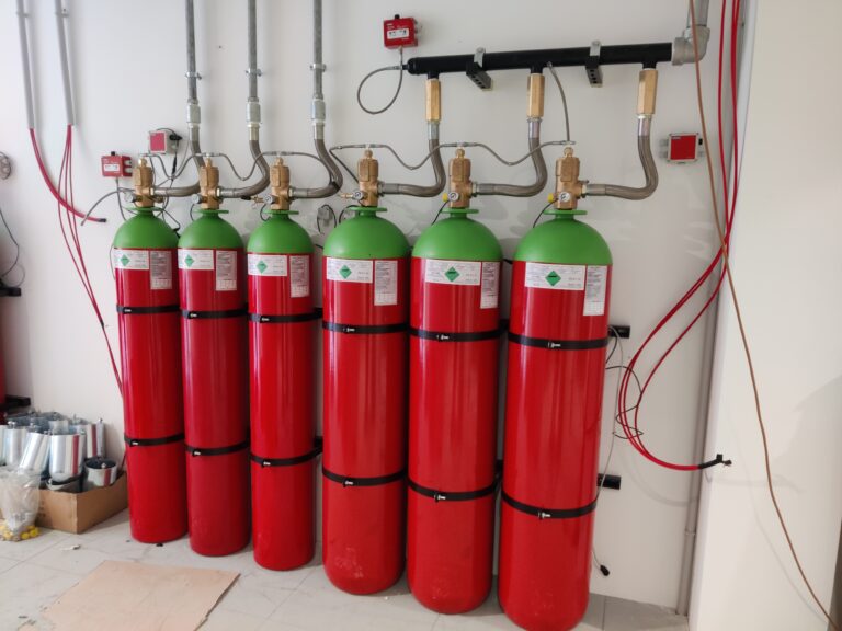Installazione spegnimento gas data center Padova