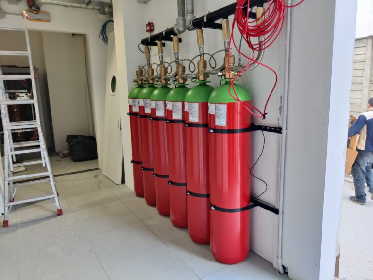 Installazione spegnimento gas data center Padova