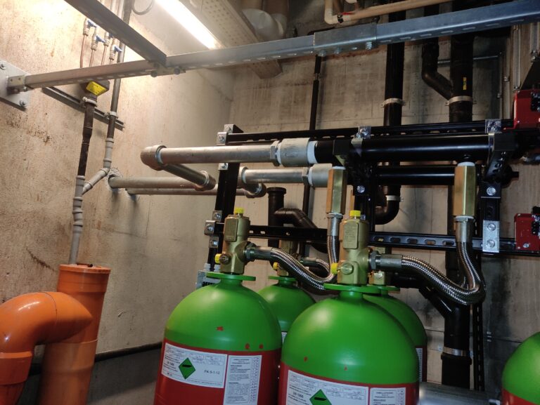 Impianto spegnimento gas Milano